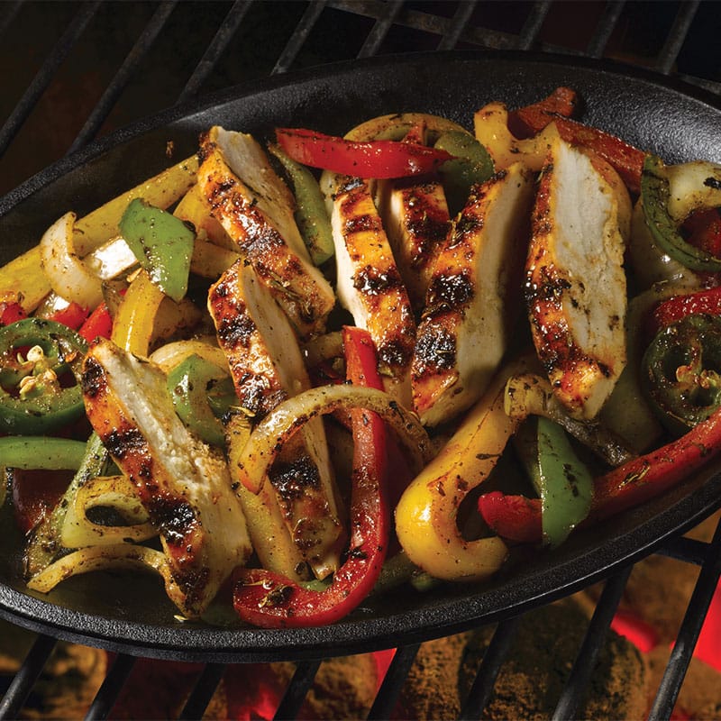 Infuse Cast Iron 8-pc. Fajita Set