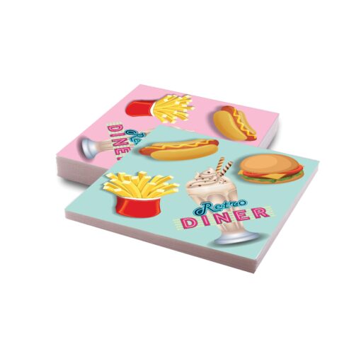 Retro Napkins - CURRENTLY UNAVAILABLE IN THE USA