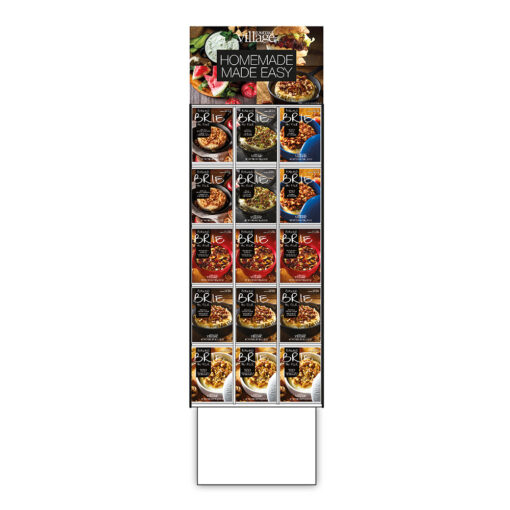 Brie Toppings Floor Display