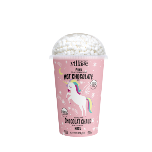 Gobelet de chocolat chaud licorne