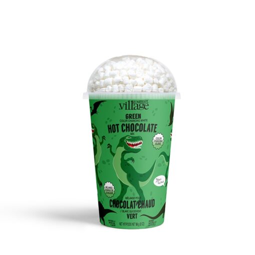 Gobelet de chocolat chaud dinosaure