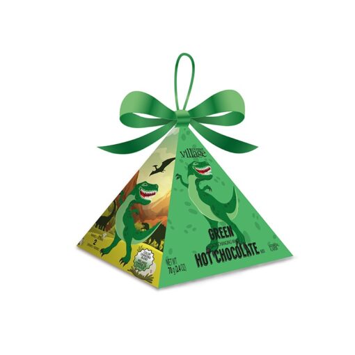 Ornament en pyramide dinosaure