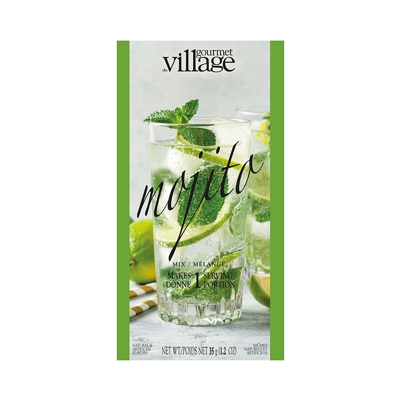 Secret de Gourmet - Lot de 6 Gobelets en Verre Mojito 36cl