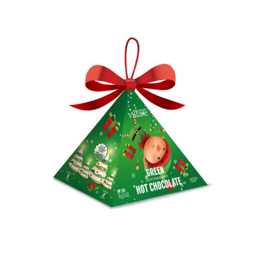 Ornament en pyramide lutin