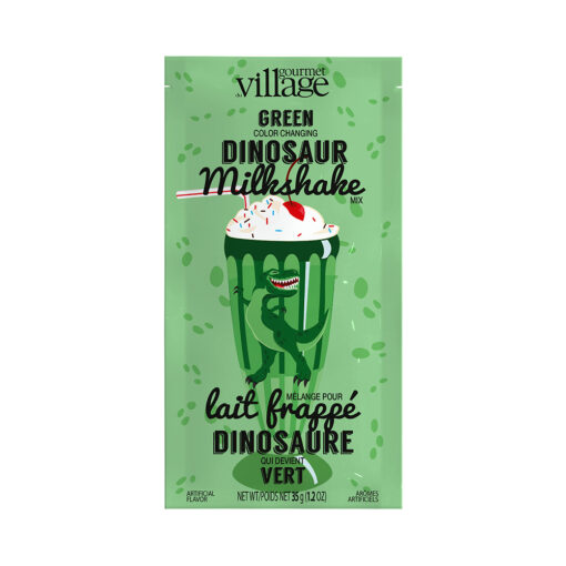 Lait frappé dinosaure vert - paquet de 6