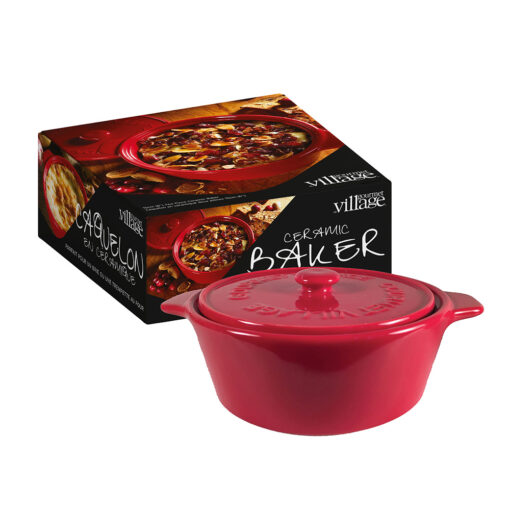 Red Ceramic Baker - CURRENTLY UNAVAILABLE IN THE USA