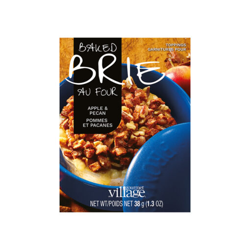 Garniture pour brie pommes et pacanes