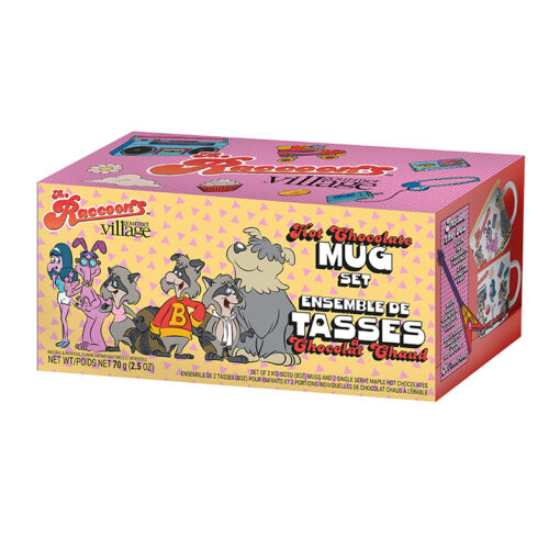 Raccoons "The Gang" Kid Sized Mug Set  - CURRENTLY UNAVAILABLE IN THE USA