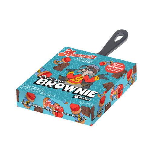 Poêlon en fonte avec mélange pour brownie au beurre d'arachide ''Bert''