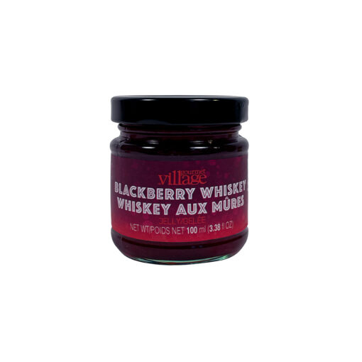 Gelée à cocktail whiskey aux mûres