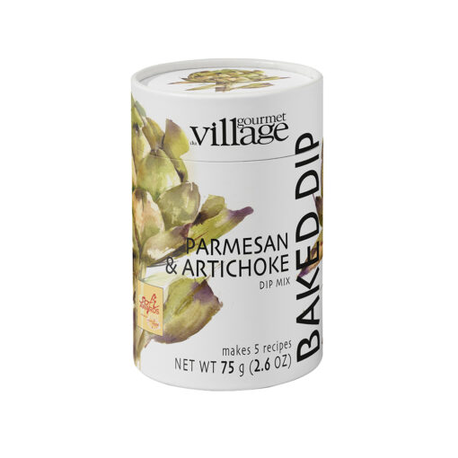 Boîtier trempette parmesan et artichauts