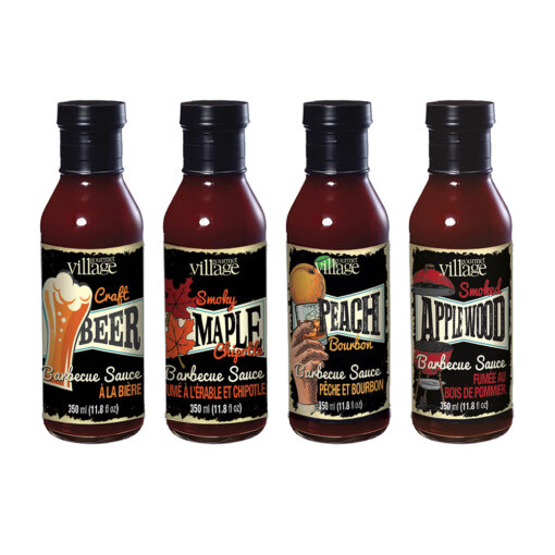 Caisse assortie de sauces BBQ - Caisse de 12