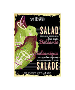 Four Onion Balsamic Salad Dressing