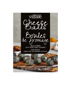 Boules de fromage au cari doux