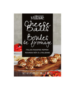 Boules de fromage au poivron rôti à l'italienne